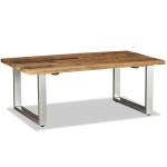 vidaXL Măsuță de cafea, 100 x 60 x 38 cm, lemn masiv reciclat vidaXL Măsuță de cafea, 100 x 60 x 38 cm, lemn masiv reciclat
