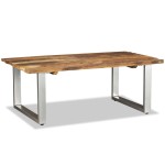 vidaXL Măsuță de cafea, 100 x 60 x 38 cm, lemn masiv reciclat vidaXL Măsuță de cafea, 100 x 60 x 38 cm, lemn masiv reciclat