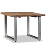 vidaXL Măsuță de cafea, 55 x 55 x 40 cm, lemn masiv reciclat vidaXL Măsuță de cafea, 55 x 55 x 40 cm, lemn masiv reciclat