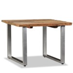 vidaXL Măsuță de cafea, 55 x 55 x 40 cm, lemn masiv reciclat vidaXL Măsuță de cafea, 55 x 55 x 40 cm, lemn masiv reciclat