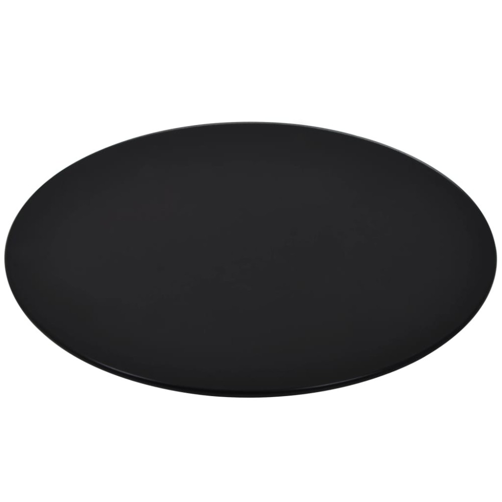 vidaXL Blat de masă din sticlă securizată, rotund, 400 mm