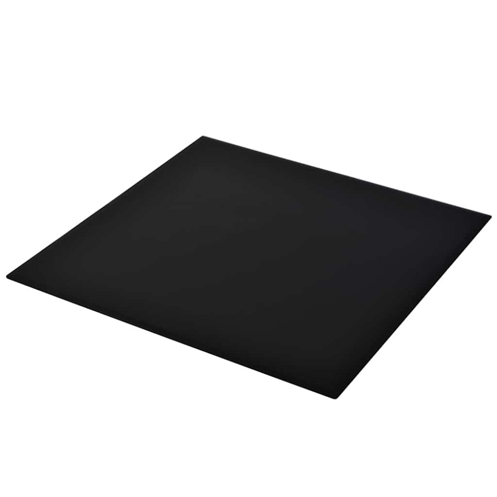 vidaXL Blat de masă din sticlă securizată, pătrat, 700 x 700 mm