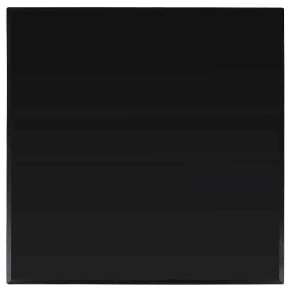 vidaXL Blat de masă din sticlă securizată, pătrat, 700 x 700 mm