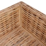 vidaXL Set canapea, 16 piese, ratan natural vidaXL Set canapea, 16 piese, ratan natural