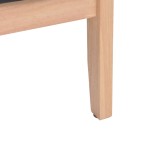 vidaXL Canapea cu 2 locuri, albastru, material textil vidaXL Canapea cu 2 locuri, albastru, material textil