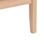 vidaXL Fotoliu, galben, material textil