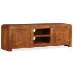 vidaXL Comodă TV, lemn masiv cu finisaj tip miere, 120 x 30 x 40 cm vidaXL Comodă TV, lemn masiv cu finisaj tip miere, 120 x 30 x 40 cm
