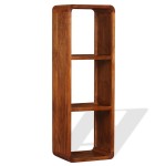 vidaXL Comodă TV, lemn masiv cu finisaj tip miere, 120 x 30 x 40 cm