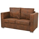 vidaXL Canapea cu 2 locuri, 137 x 73 x 82 cm, velur vidaXL Canapea cu 2 locuri, 137 x 73 x 82 cm, velur