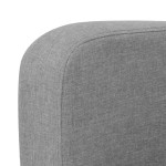 vidaXL Canapea cu 2 locuri, 135 x 65 x 76 cm, gri deschis vidaXL Canapea cu 2 locuri, 135 x 65 x 76 cm, gri deschis