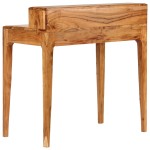 vidaXL Birou de lucru cu sertare, lemn masiv, 88 x 50 x 90 cm