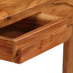 vidaXL Birou de lucru cu sertare, lemn masiv, 88 x 50 x 90 cm