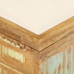 vidaXL Bancă de depozitare, 80x40x40 cm, lemn masiv reciclat vidaXL Bancă de depozitare, 80x40x40 cm, lemn masiv reciclat
