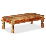 vidaXL Măsuță de cafea, lemn masiv de mango acacia, 110x60x38 cm vidaXL Măsuță de cafea, lemn masiv de mango acacia, 110x60x38 cm