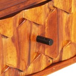 vidaXL Masă de scris din lemn masiv de acacia 118 x 50 x 76 cm
