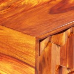 vidaXL Masă de scris din lemn masiv de acacia 118 x 50 x 76 cm