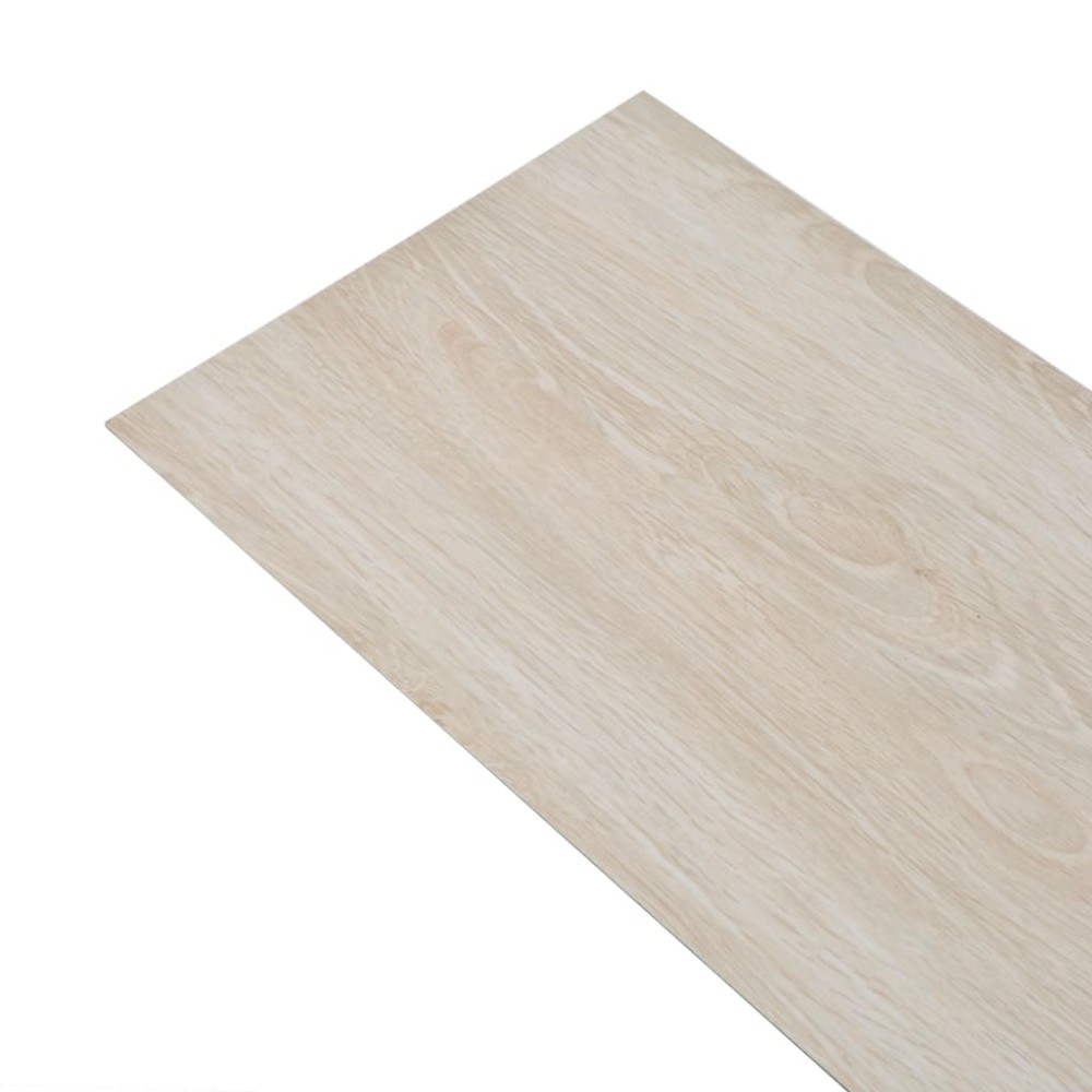 vidaXL Plăci de pardoseală, stejar alb clasic, 5,26 m², 2 mm, PVC
