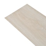 vidaXL Plăci de pardoseală, stejar alb clasic, 5,26 m², 2 mm, PVC vidaXL Plăci de pardoseală, stejar alb clasic, 5,26 m², 2 mm, PVC
