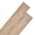 vidaXL Plăci de pardoseală, stejar maro, 5,26 m², 2 mm, PVC vidaXL Plăci de pardoseală, stejar maro, 5,26 m², 2 mm, PVC