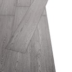 vidaXL Plăci de pardoseală, gri închis, 5,26 m², 2 mm, PVC vidaXL Plăci de pardoseală, gri închis, 5,26 m², 2 mm, PVC