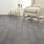 vidaXL Plăci de pardoseală, gri închis, 5,26 m², 2 mm, PVC vidaXL Plăci de pardoseală, gri închis, 5,26 m², 2 mm, PVC