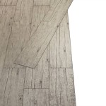 vidaXL Plăci pardoseală autoadezive stejar decolorat 5,02 m², 2 mm PVC vidaXL Plăci pardoseală autoadezive stejar decolorat 5,02 m², 2 mm PVC