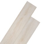 vidaXL Plăci pardoseală autoadezive stejar clasic alb 5,02 m² 2 mm PVC vidaXL Plăci pardoseală autoadezive stejar clasic alb 5,02 m² 2 mm PVC