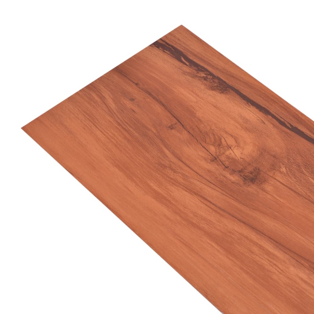vidaXL Plăci de pardoseală autoadezive, ulm natural, 5,02 m², 2 mm PVC