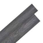 vidaXL Plăci de pardoseală autoadezive, negru și alb 5,02 m², 2 mm PVC vidaXL Plăci de pardoseală autoadezive, negru și alb 5,02 m², 2 mm PVC