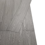 vidaXL Plăci de pardoseală autoadezive, gri închis, 5,02 m², 2 mm, PVC vidaXL Plăci de pardoseală autoadezive, gri închis, 5,02 m², 2 mm, PVC