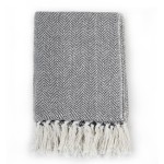 vidaXL Cuvertură de pat, bumbac, bleumarin, 160x210 cm vidaXL Cuvertură de pat, bumbac, bleumarin, 160x210 cm