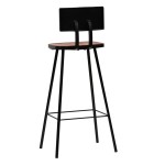 vidaXL Scaune de bar, 2 buc., lemn masiv reciclat