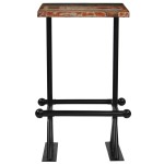 vidaXL Set mobilier de bar, 3 piese, multicolor, lemn masiv reciclat vidaXL Set mobilier de bar, 3 piese, multicolor, lemn masiv reciclat