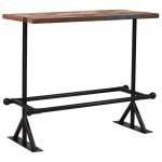 vidaXL Set mobilier de bar, 5 piese, multicolor, lemn masiv reciclat vidaXL Set mobilier de bar, 5 piese, multicolor, lemn masiv reciclat