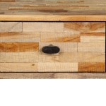 vidaXL Masă consolă Lemn masiv de tec reciclat 120x30x76 cm vidaXL Masă consolă Lemn masiv de tec reciclat 120x30x76 cm