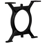 vidaXL Picioare măsuță de cafea, 2 buc., cadru în formă de O, fontă vidaXL Picioare măsuță de cafea, 2 buc., cadru în formă de O, fontă