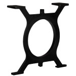 vidaXL Picioare măsuță de cafea, 2 buc., cadru în formă de O, fontă vidaXL Picioare măsuță de cafea, 2 buc., cadru în formă de O, fontă