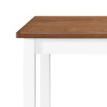 vidaXL Masă de bar din lemn masiv, 108 x 60 x 91 cm vidaXL Masă de bar din lemn masiv, 108 x 60 x 91 cm