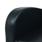 vidaXL Canapea cu 2 locuri Piele artificială Negru vidaXL Canapea cu 2 locuri Piele artificială Negru