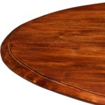 vidaXL Masă bucătărie, lemn masiv acacia cu finisaj tip miere, 80x76cm vidaXL Masă bucătărie, lemn masiv acacia cu finisaj tip miere, 80x76cm