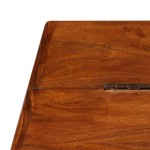 vidaXL Masă de cafea lemn masiv acaciacu finisaj tip miere 110x55x35cm