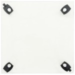 vidaXL Suport cu role de plante, 2 buc, 35x35 cm, sticlă securizată vidaXL Suport cu role de plante, 2 buc, 35x35 cm, sticlă securizată