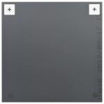 vidaXL Oglindă de perete, 40 x 40 cm, pătrat, sticlă