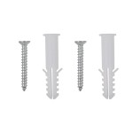 vidaXL Oglindă de perete, 40 x 40 cm, pătrat, sticlă