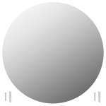 vidaXL Oglindă de perete, 50 cm, sticlă, rotundă vidaXL Oglindă de perete, 50 cm, sticlă, rotundă