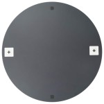 vidaXL Oglindă de perete, 60 cm, sticlă, rotundă