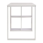 vidaXL Birou de scris, 120 x 60 x 75 cm, alb