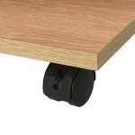 vidaXL Raft rulant, 50 x 35 x 42 cm, stejar vidaXL Raft rulant, 50 x 35 x 42 cm, stejar