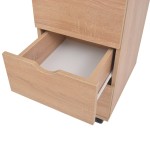 vidaXL Unitate cu sertar, stejar, 33x45x60 cm vidaXL Unitate cu sertar, stejar, 33x45x60 cm