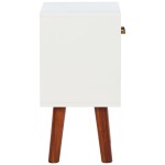 vidaXL Noptiere, 2 buc., 40x30x57 cm, lemn masiv de acacia